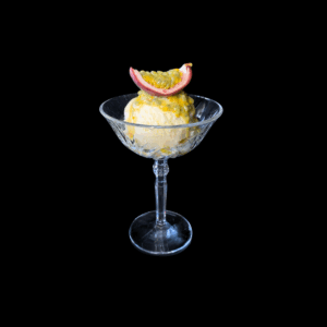Vanilla Ice Cream & Passionfruit