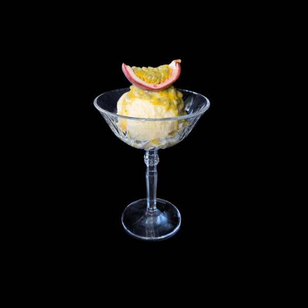 Vanilla Ice Cream & Passionfruit