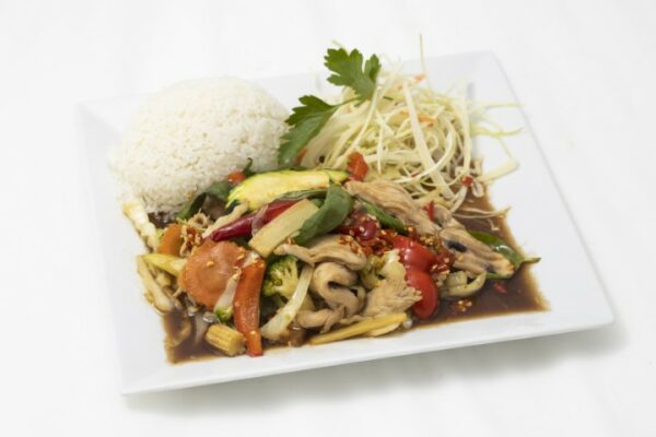 14. Stark Basilika Wok