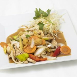 16. Ingefära Wok