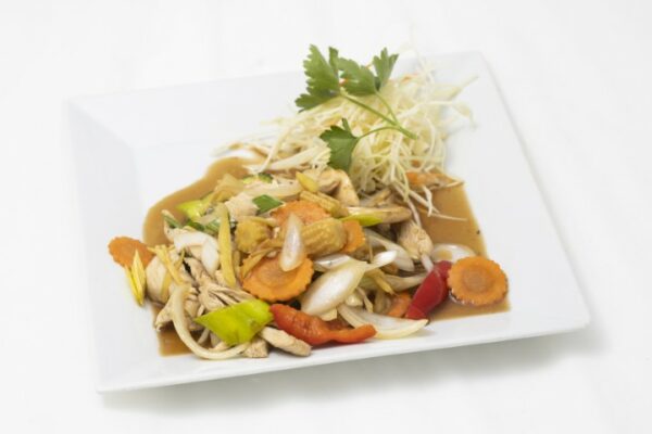 16. Ingefära Wok