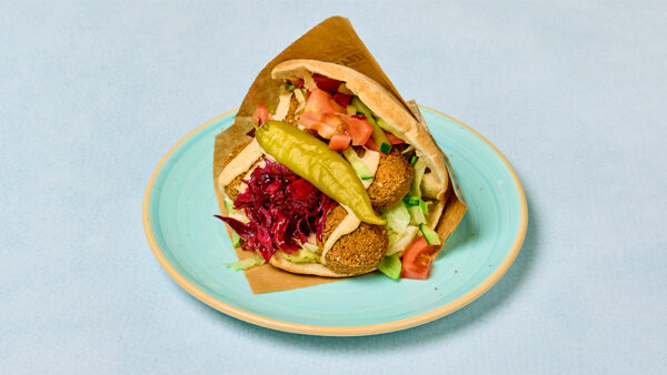 Falafel, pita