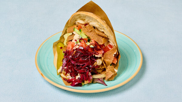 Kebab, pita