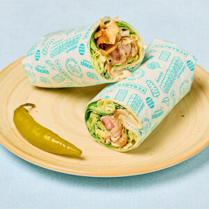 Kycklingkebab, rulle